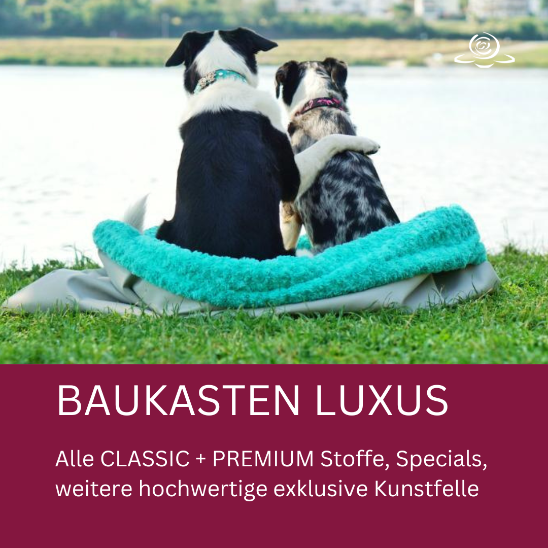 PLÜSCHBÜDDDEL LUXUS INDOOR &amp; OUTDOOR BAUKASTEN // Stell dir deinen Plüschbüddel selbst zusammen, wahlweise mit Reißverschluss