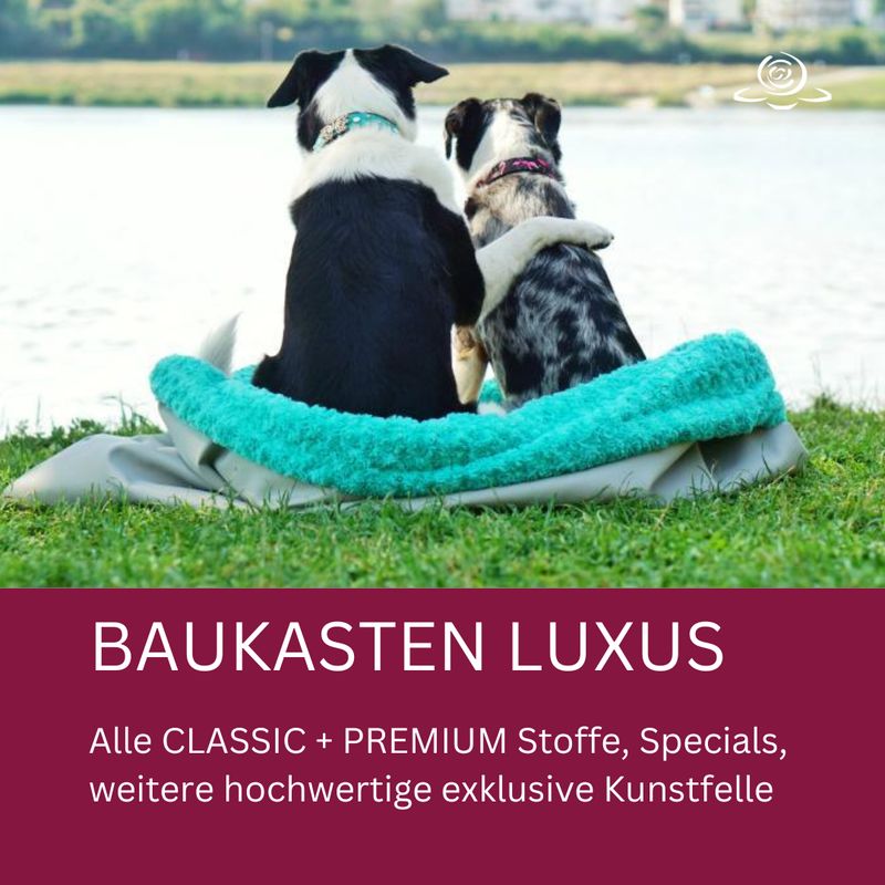 PLÜSCHBÜDDDEL LUXUS INDOOR &amp; OUTDOOR BAUKASTEN // Stell dir deinen Plüschbüddel selbst zusammen, wahlweise mit Reißverschluss