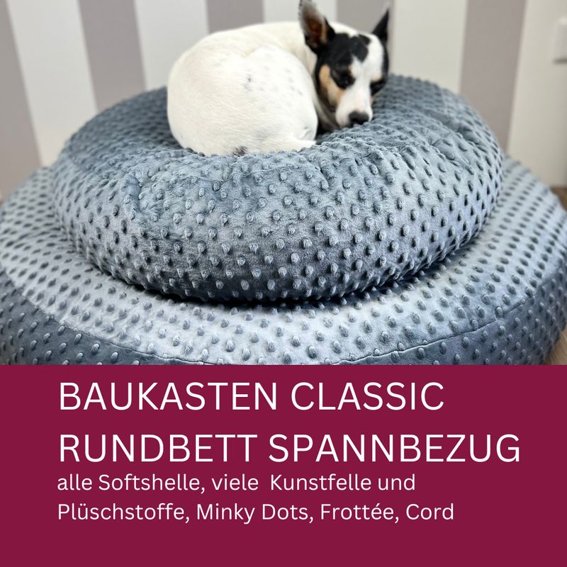 FLOCKE ERSATZBERUG CLASSIC // BAUKASTEN // in 4 Größen // für Flocke-Hundebett und andere Rundbetten FLOCKE ERSATZBERUG CLASSIC // BAUKASTEN // in 4 Größen // für Flocke-Hundebett und andere Rundbetten
