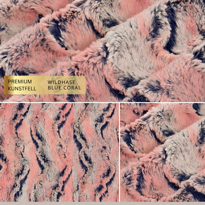 Kunstfell WILD RABBIT // verschiedene Farben // Meterware à 0,5 Meter pro Stück // von Shannon Fabrics