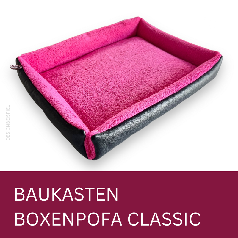 BOXENPOFA MIT RAND // BAUKASTEN CLASSIC // Matten für Kudde Hundeboxen Rückbankwannen // wahlweise mit Anti-Rutsch-Gummierung // Konfigurator für deine individuelle Maßanfertigung