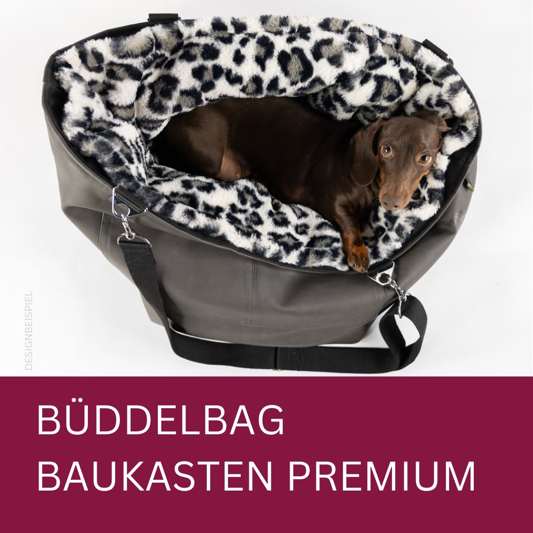 BÜDDELBAG PREMIUM BAUKASTEN // Aussen Kunstleder oder Softshell mit individuellem Wechsel-Inlet und verstellbarem Schultergurt