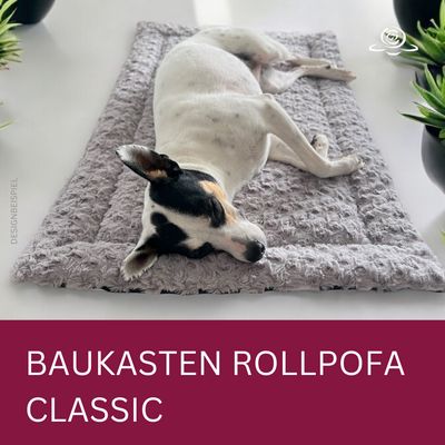 ROLLPOFA CLASSIC // INDOOR &amp; OUTDOOR BAUKASTEN //  Outdoordecke selbst zusammen stellen  // inkl. Tragegurt