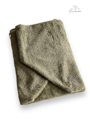 WECHSEL-INLET SOFORTKAUF // Grösse S //  Frottée Olive // OHNE Büddelbag, Henkel, Deko etc.