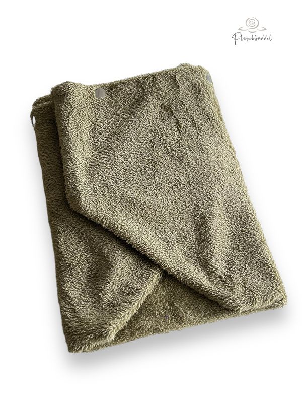 WECHSEL-INLET SOFORTKAUF // Grösse S //  Frottée Olive // OHNE Büddelbag, Henkel, Deko etc.