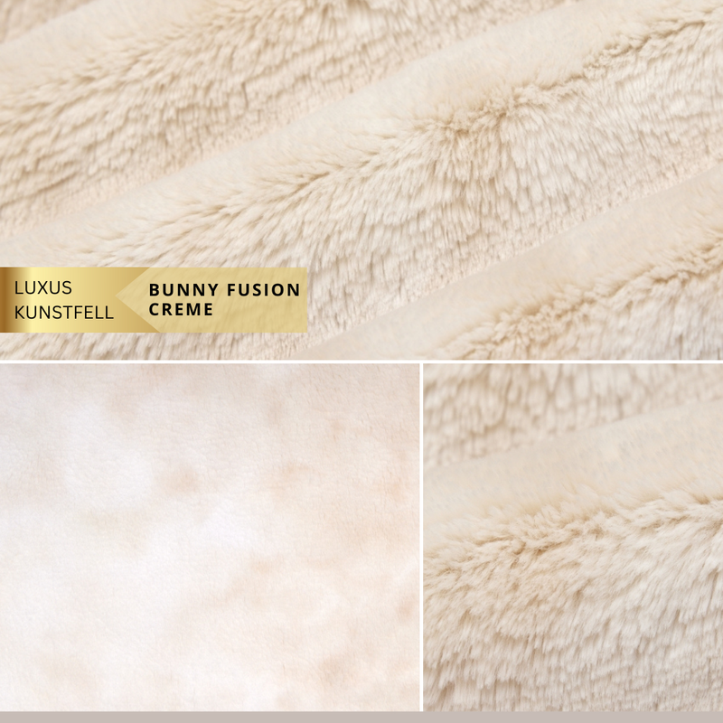 Kunstfell BUNNY FUSION // 2 Farben // Meterware à 0,5 Meter pro Stück // von Shannon Fabrics