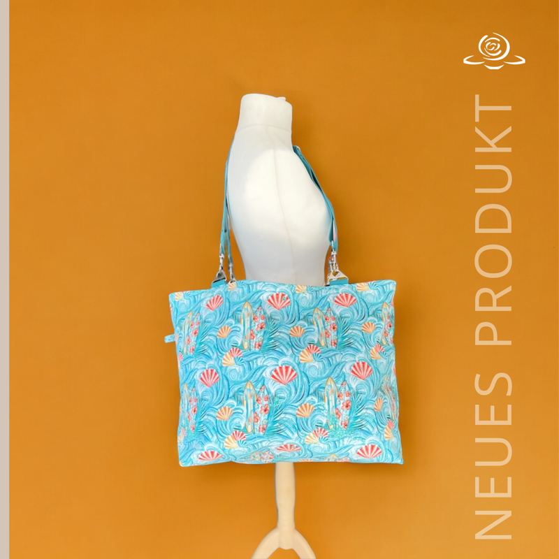 BEACHBAG PREMIUM BAUKASTEN PREMIUM // Deine individuelle Shopping- oder Strandtasche, Optional zum wenden