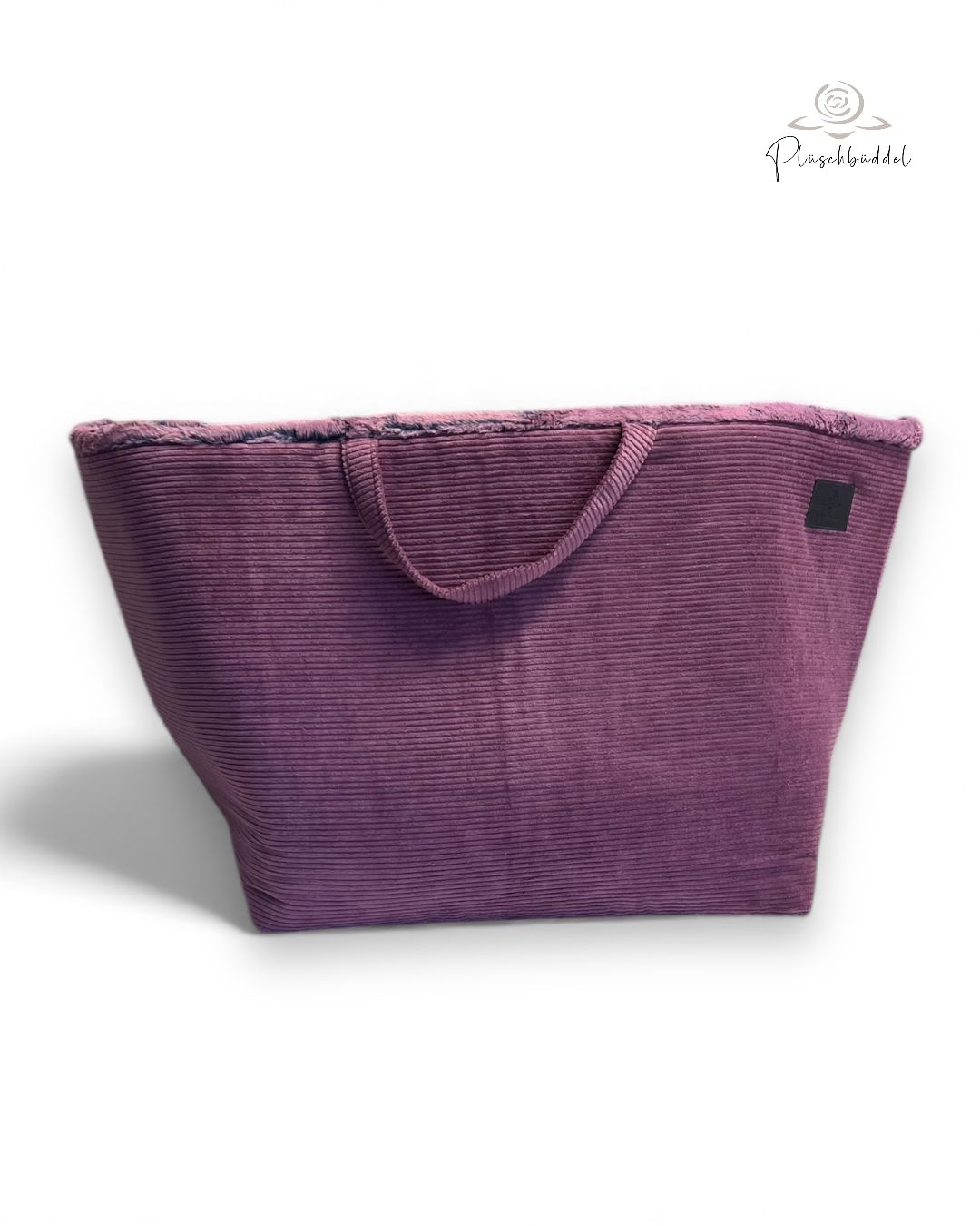 HOMYBAG PREMIUM SOFORTKAUF // Grösse M // Cord Aubergine mit Mountainfuchs Beere