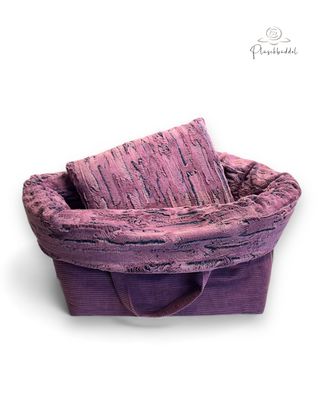 HOMYBAG PREMIUM SOFORTKAUF // Grösse M // Cord Aubergine mit Mountainfuchs Beere HOMYBAG PREMIUM SOFORTKAUF // Grösse M // Cord Aubergine mit Mountainfuchs Beere