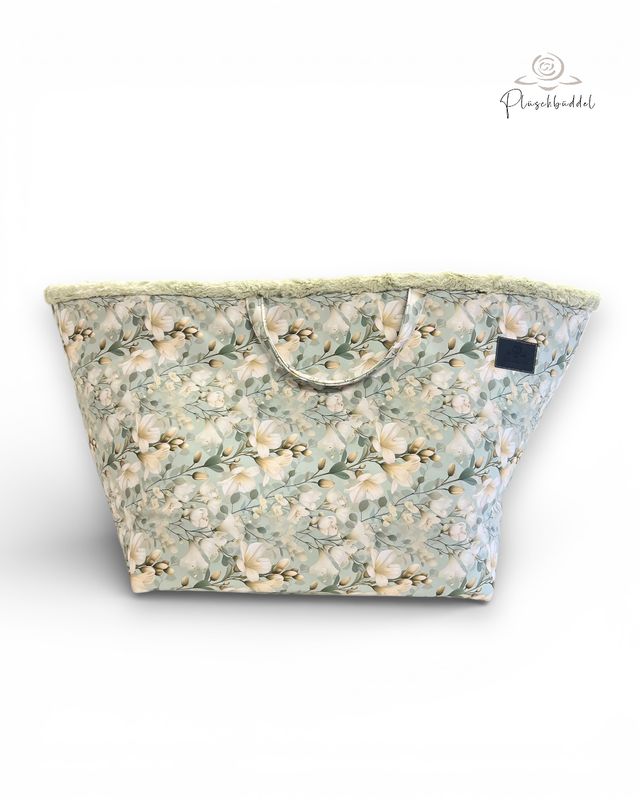 HOMYBAG PREMIUM SOFORTKAUF // Grösse M // Softshell Orchideen mit Welle Mint HOMYBAG PREMIUM SOFORTKAUF // Grösse M // Softshell Orchideen mit Welle Mint