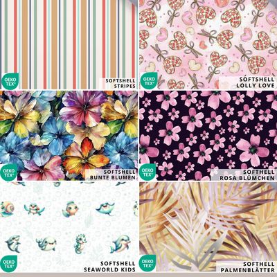 SOFTSHELLE // Stoffmuster bestellen // KATEGORIE CLASSIC + PREMIUM SOFTSHELLE // Stoffmuster bestellen // KATEGORIE CLASSIC + PREMIUM