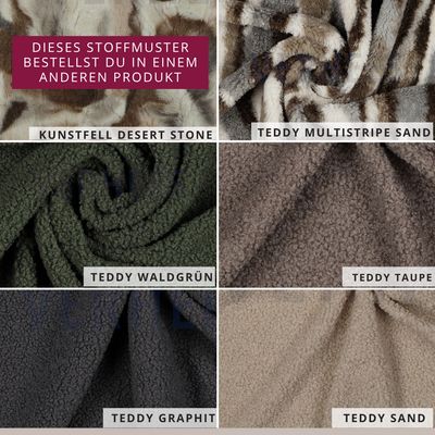 TEDDY und BOUCLÉ // Stoffmuster bestellen // KATEGORIE CLASSIC TEDDY und BOUCLÉ // Stoffmuster bestellen // KATEGORIE CLASSIC