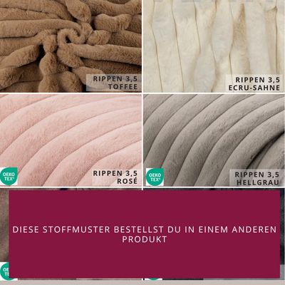 KUNSTFELLE und PLÜSCH// Stoffmuster bestellen // KATEGORIE PREMIUM