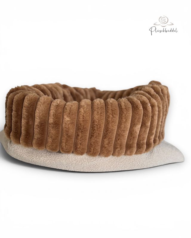 HUNDESCHLFASACK INDOOR PREMIUM// Teddy Beige/Sand mit Rippen Toffee // Grösse S ca. 65x45 cm // SOFORTKAUF HUNDESCHLFASACK INDOOR PREMIUM// Teddy Beige/Sand mit Rippen Toffee // Grösse S ca. 65x45 cm // SOFORTKAUF