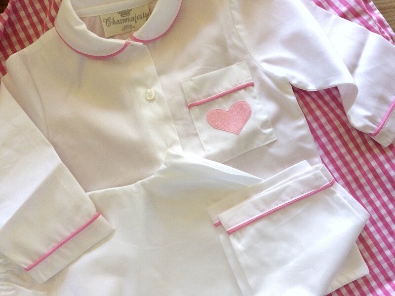 Children&#39;s  PJ Set - Classic White