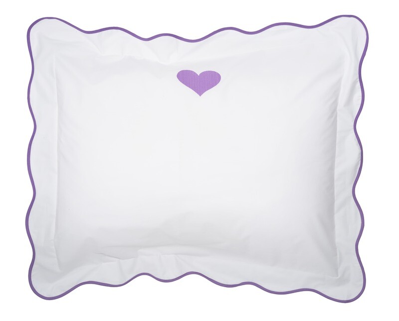Heart Standard Shams Set