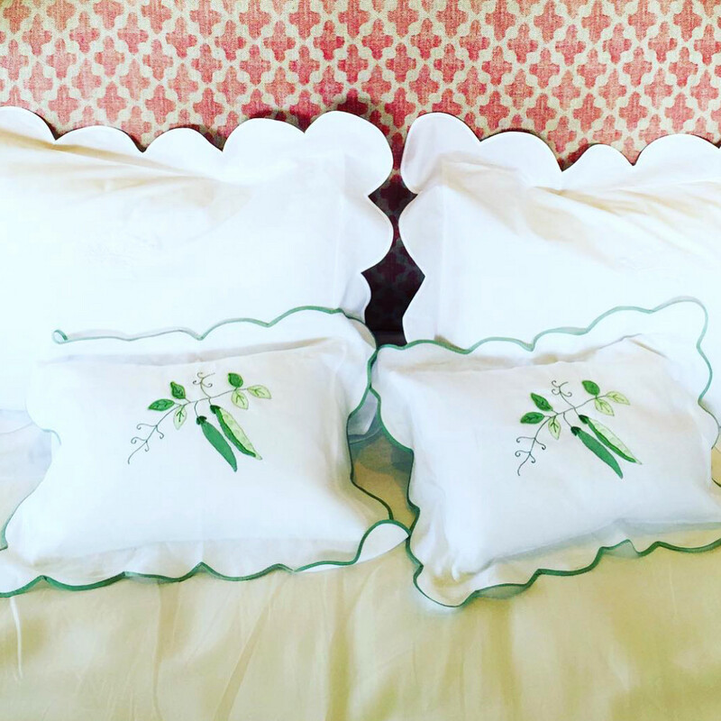 Garden Peas on Boudoir