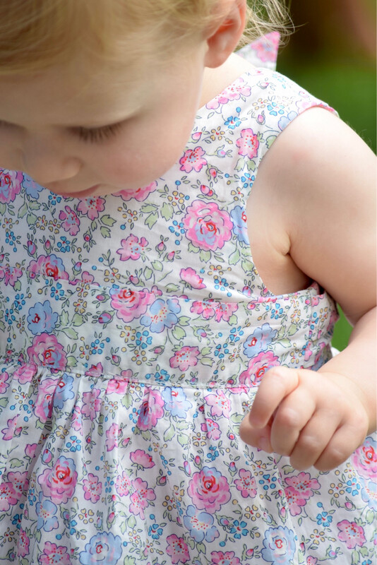 Girls Louisa Bow Dress 
