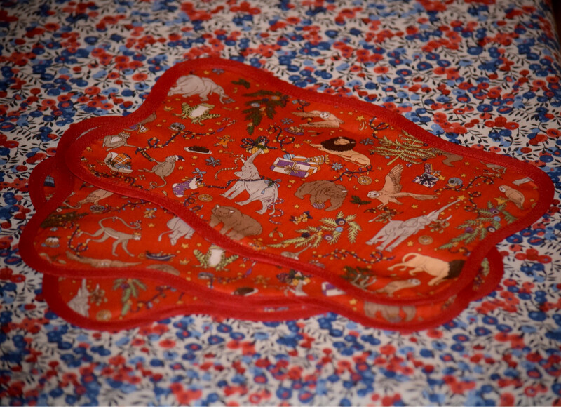 Liberty Holiday Cocktail Napkins 