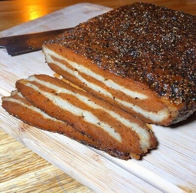 5lbs Hickory Smoked Seitan Bacon