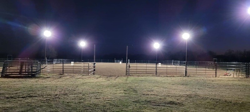 Ranch Hand 1000w Fence Mount Solar Lighting System  ***Due to High Demand This Product is now Shipping Mid-February 2023.