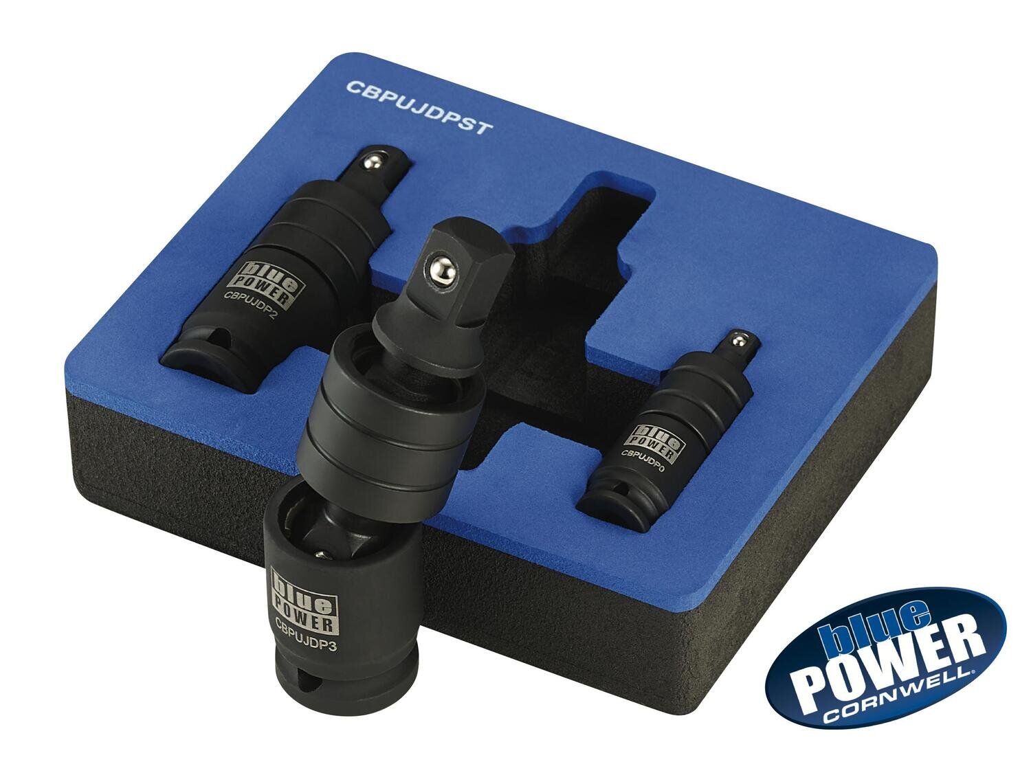 CBPUJDPST - 3 Piece bluePOWER® Double Swivel Power Universal Joint Set