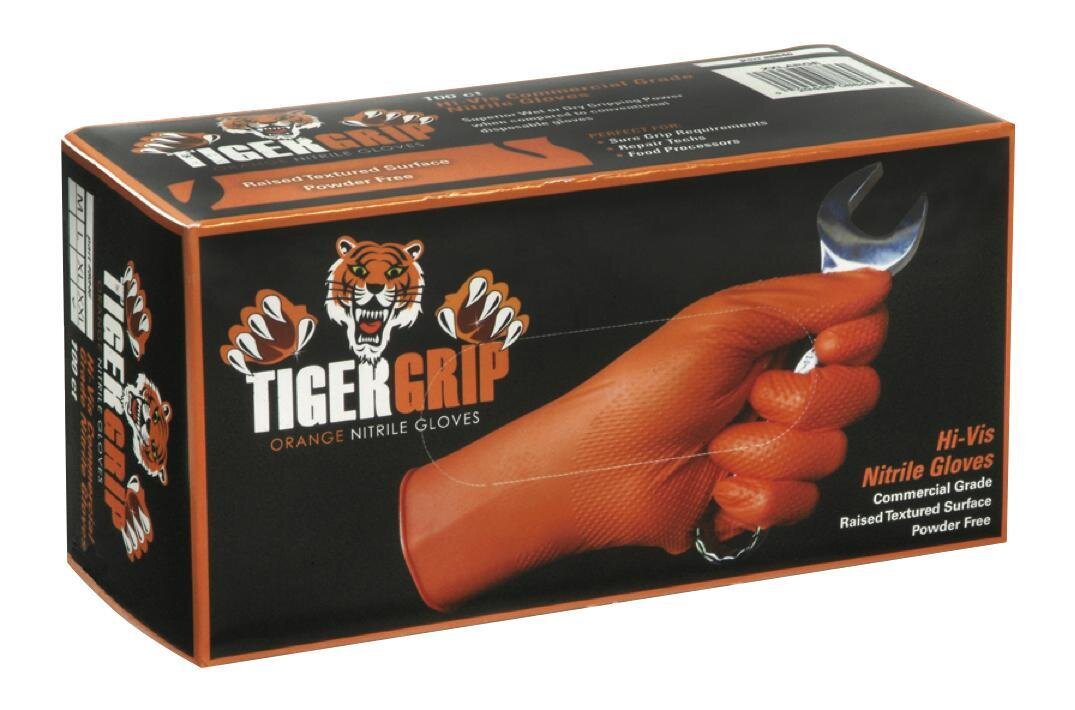 EPP8843 - Tiger Grip Gloves, M (100-Pack)