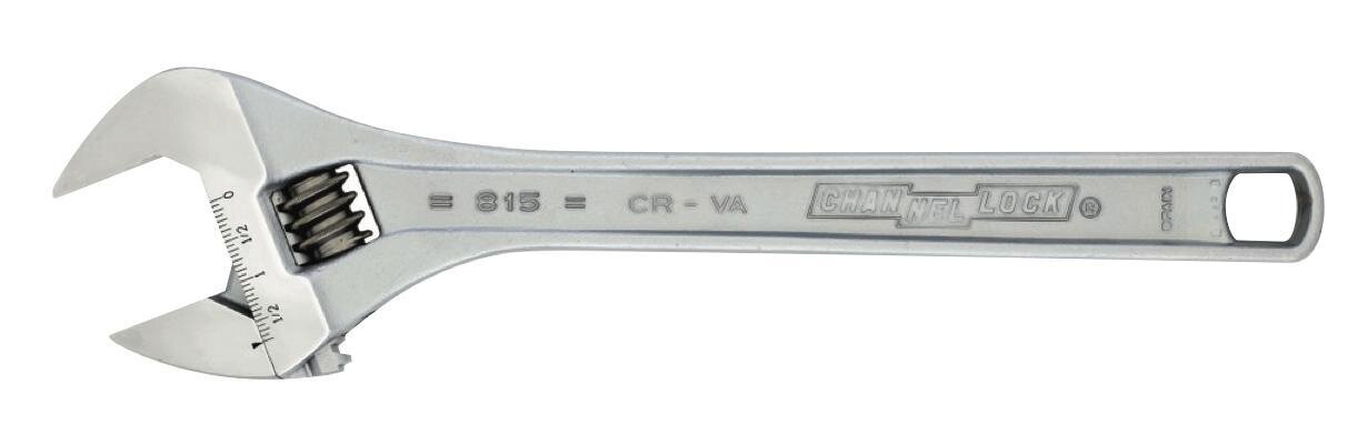CL815 - 15" Chrome Adjustable Wrench