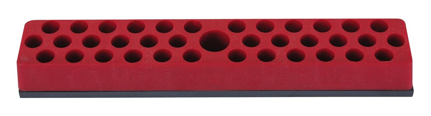 MS581 - 1/4” Drive Magnetic Hex Bit Holder, Red
