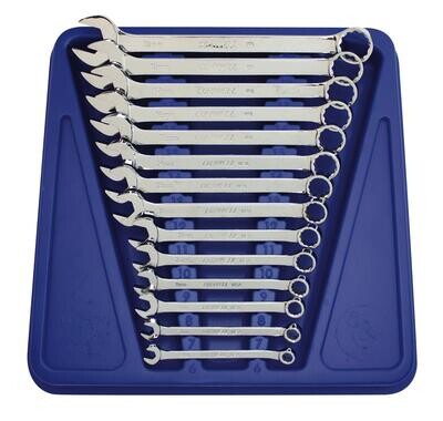 WCMS114ST - 14 Piece Metric Short Combination Wrench Set, 12 Point