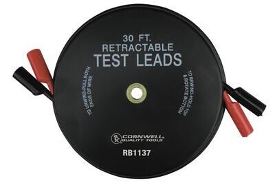 RB1137 - Retractable Test Lead, 2 Test Leads x 30 ft.