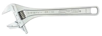 CL812PW - 12" Adjustable Wrench, Reversible Jaw