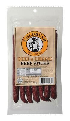 GRJ72063 - 7 oz. Cheddar Beef Sticks (12-Pack)