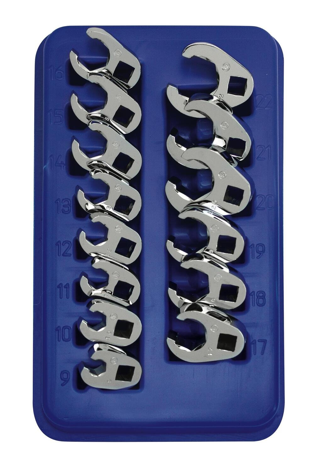 FCWM14ST 14 Piece 3/8" Drive Metric Flare Nut Crowfoot Wrench Set