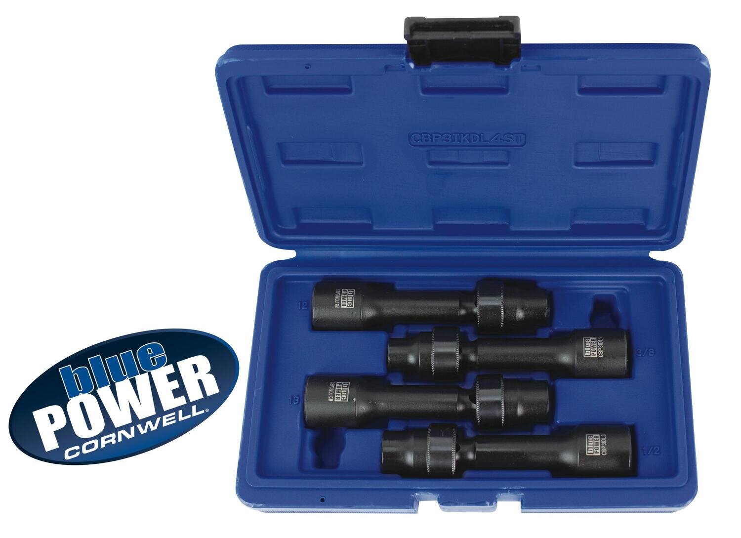 CBP3IKDL4ST 4 Piece 1/2" Drive bluePOWER® Universal Driveline Socket Set