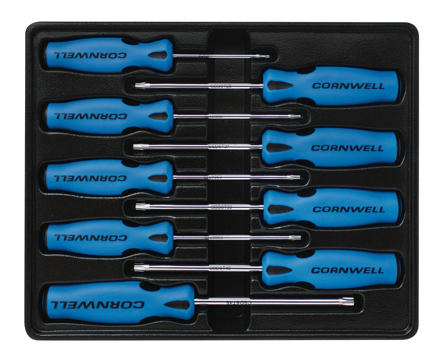 CSD89SS 9 Piece Star Screwdriver Set, Blue