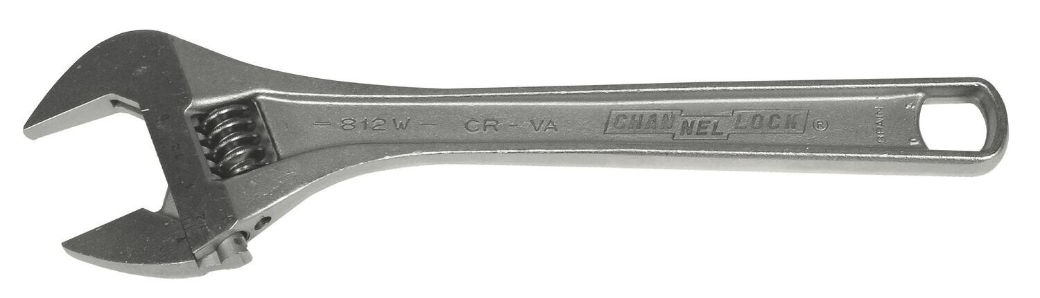 CL812W - 12" Chrome Adjustable Wrench