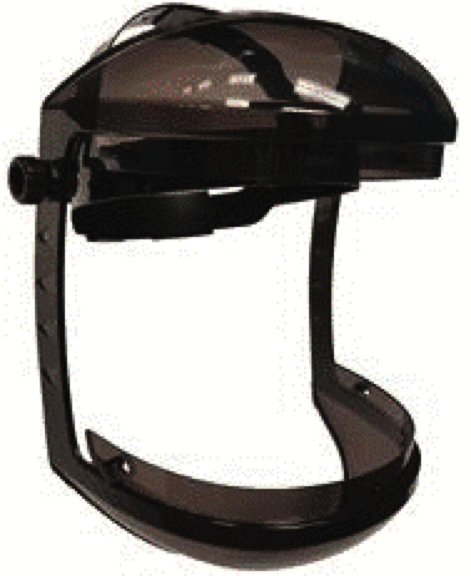 DN12F483000PC FaceTec Face Shield, Ratchet Headgear with Clear PC Visor
