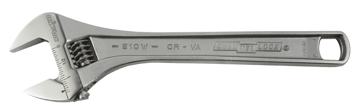 CL810W - 10" Chrome Adjustable Wrench