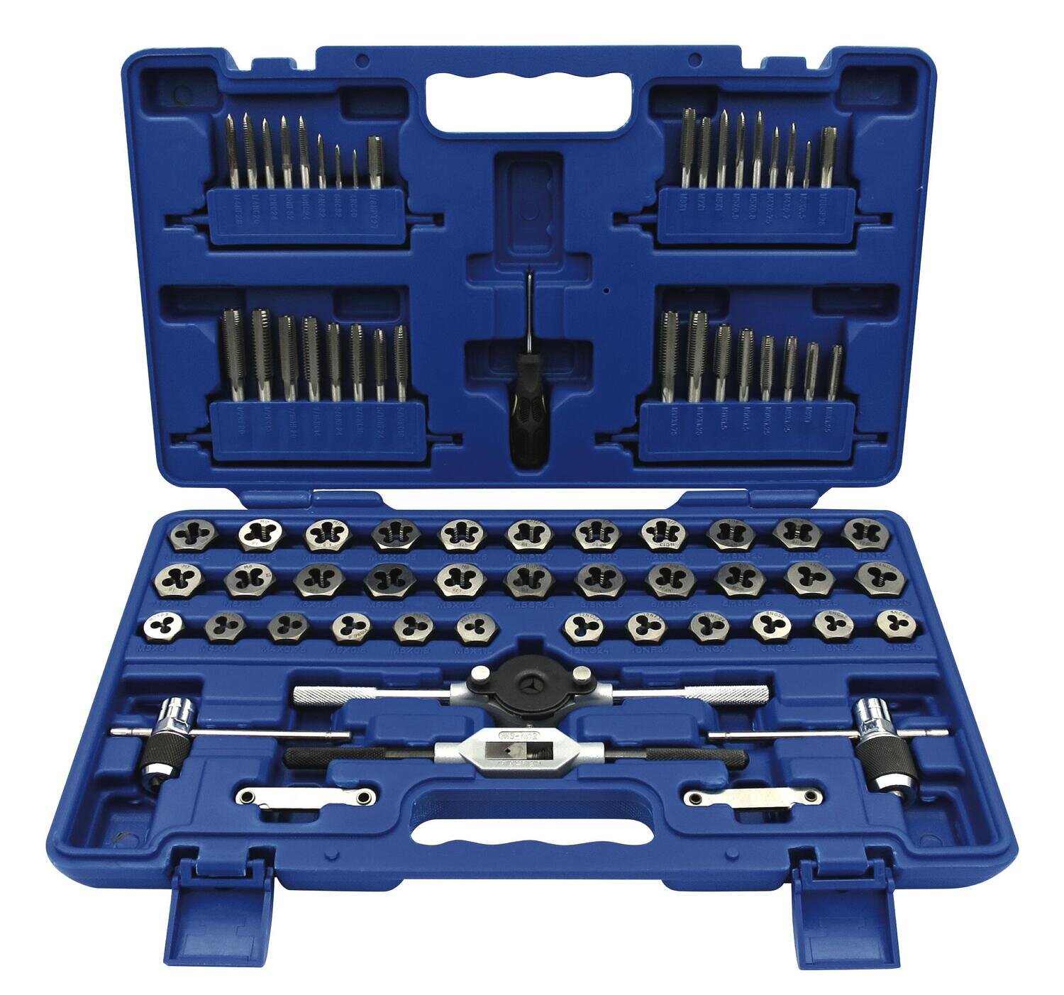 CTG1655B 75 Piece SAE/Metric Tap and Die Set