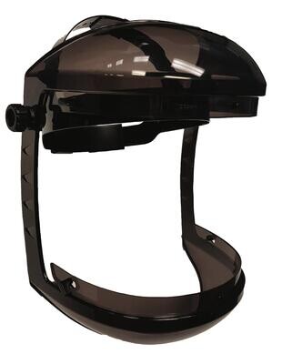 DN12F483000PC - FaceTec Face Shield, Ratchet Headgear with Clear PC Visor