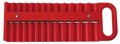 LS40120 - 1/4” Drive Magnetic Socket Holder, Red