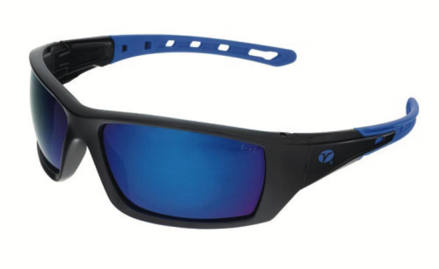 SGL11SPC5554 Veratti Spectrum Blue Mirror Polarized Safety Glasses