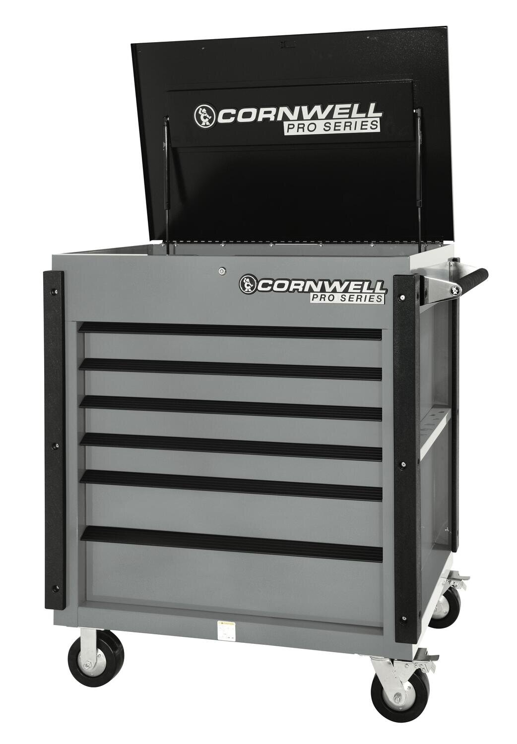 CTSPSF416KMS PRO SERIES 6 Drawer Flip Top Cart