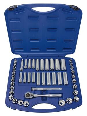 TS247SSFT - 47 Piece 3/8” Drive Super Set, 6 Point with Fine Tooth Ratchet