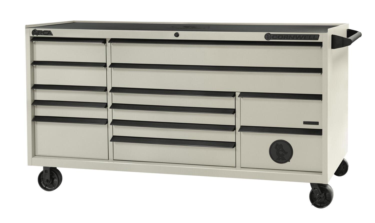CTSASR7913KVP - ARCA™ 79” 13-Drawer Triple Bank Roller Cabinet, Vapor