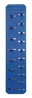 ECMR218B - 18 Piece 3/8" Drive Blue Magnetic Socket Double Rail