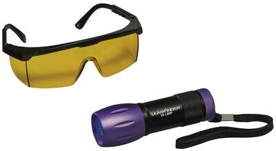 WGTPUVC - Compact UV LED Flashlight and Glasses Kit
