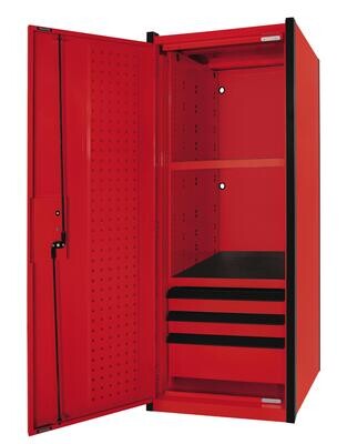 CTSPLL263KMR - PLATINUM™ Locker, Matte Red w/ Black Trim