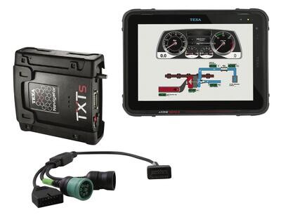 TEXTTAX2 - Texa Heavy-Duty Scan Tool with 12" Tablet